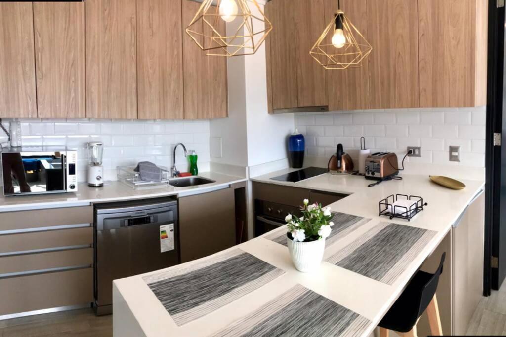 Apartamento Ideal Departamento En El Corazon De Dominicos Santiago